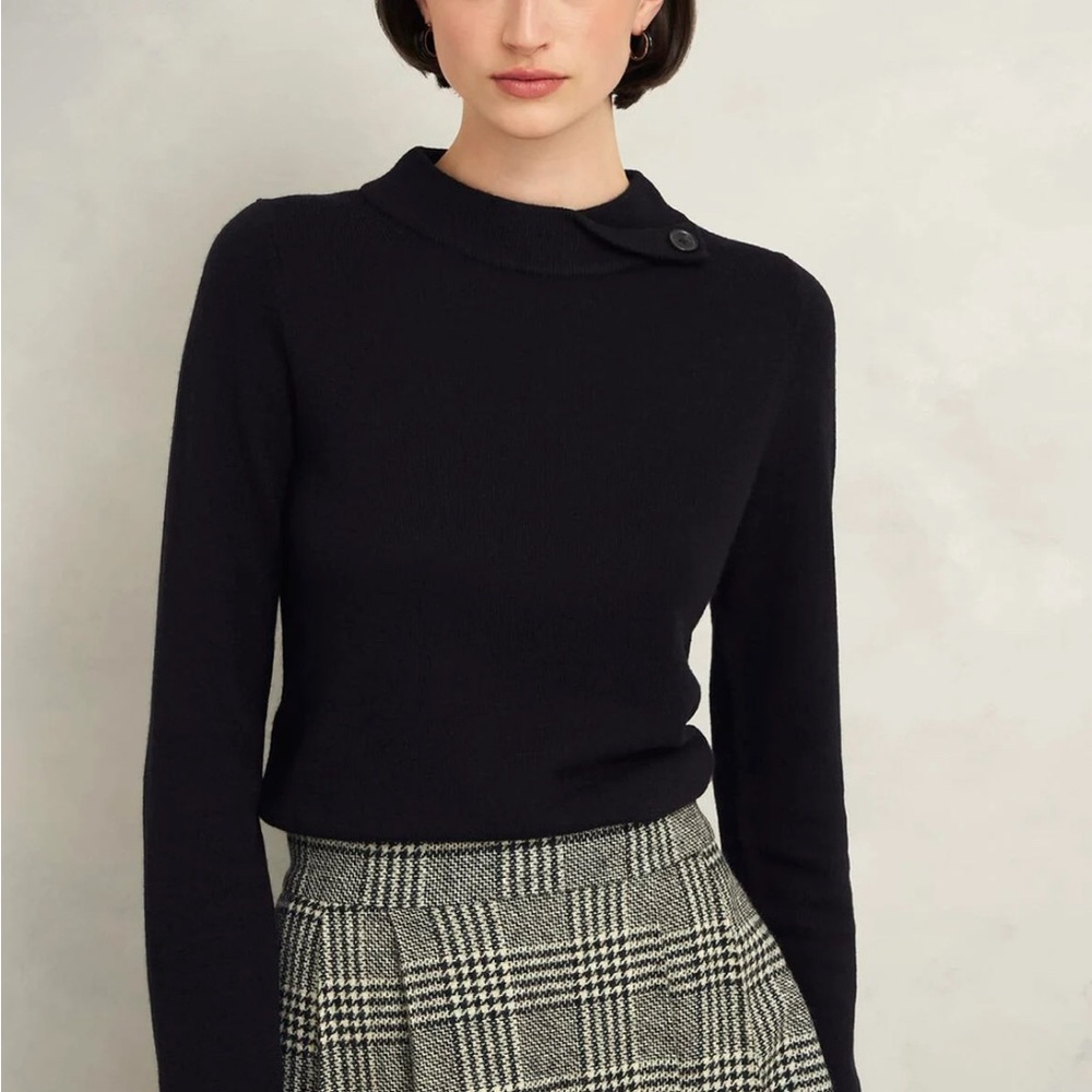 Talia Wool Cashmere Sweater
